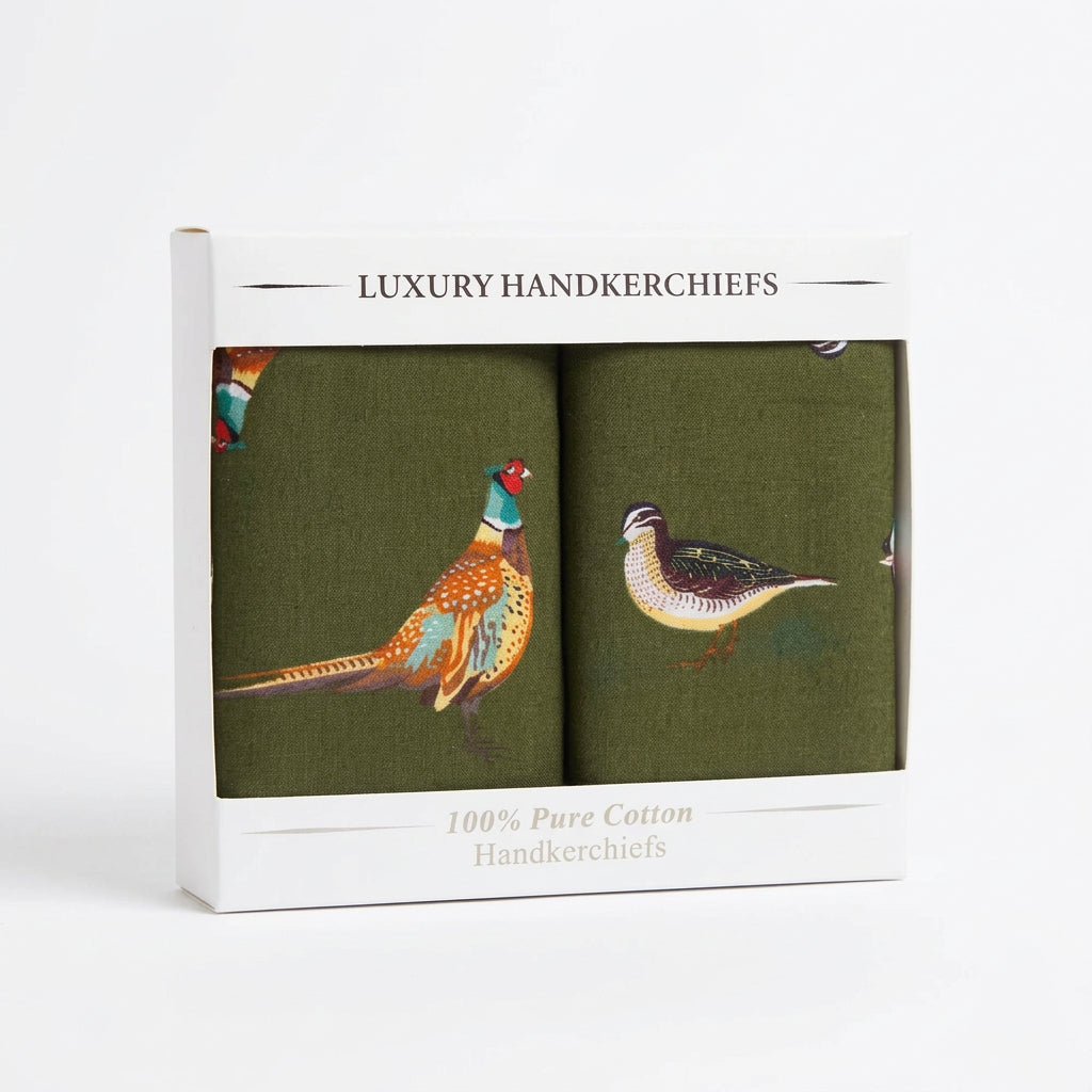 Game Bird Handkerchief 2Pack