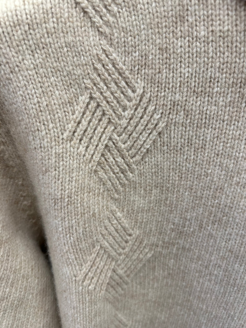 100% Merino Lambswool Quarter-Zip Jumper