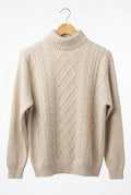 100% Merino Lambswool Roll Neck Jumper