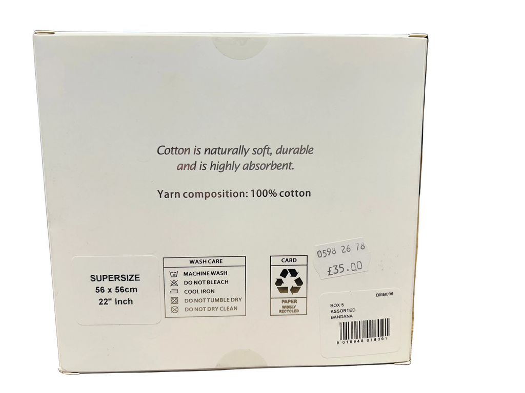 Spot Cotton Handkerchiefs - 5 Pack