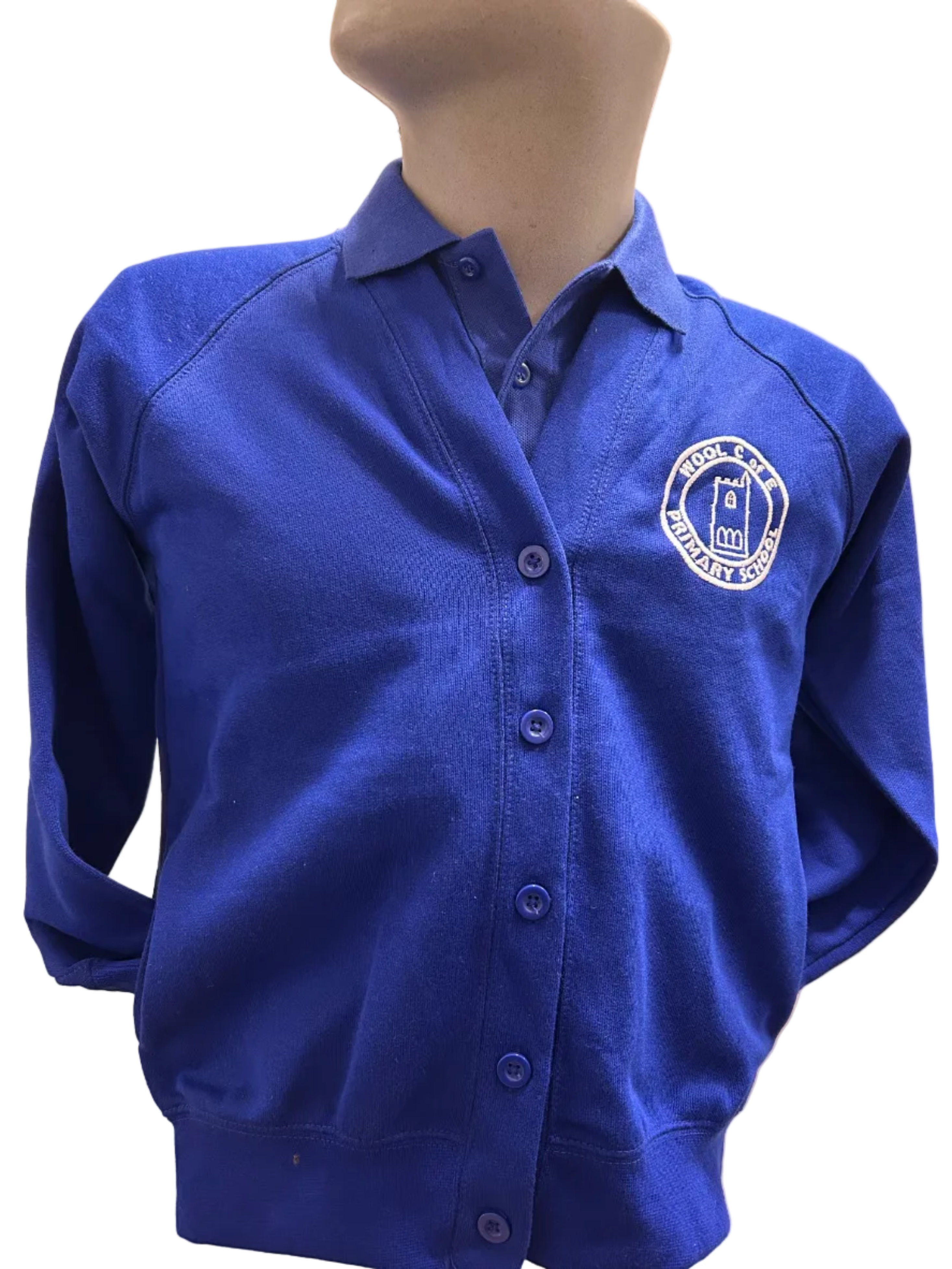 Wool C of E Primary Cardigan