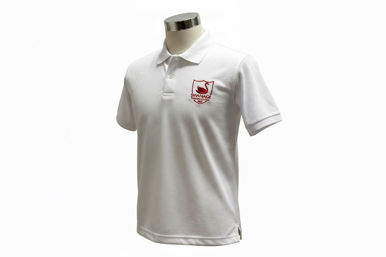 Swanage Primary White polo