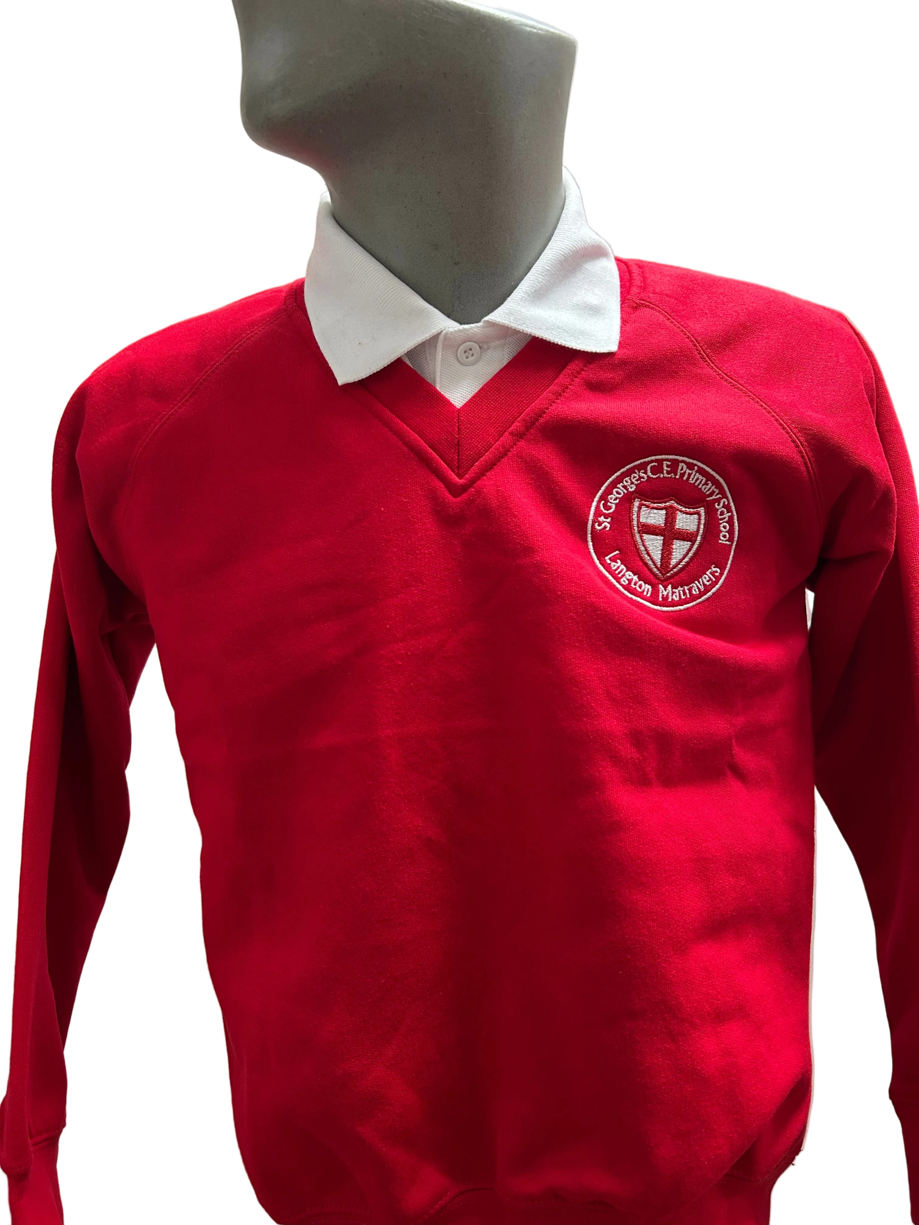 St George's Primary V-Neck Jumper