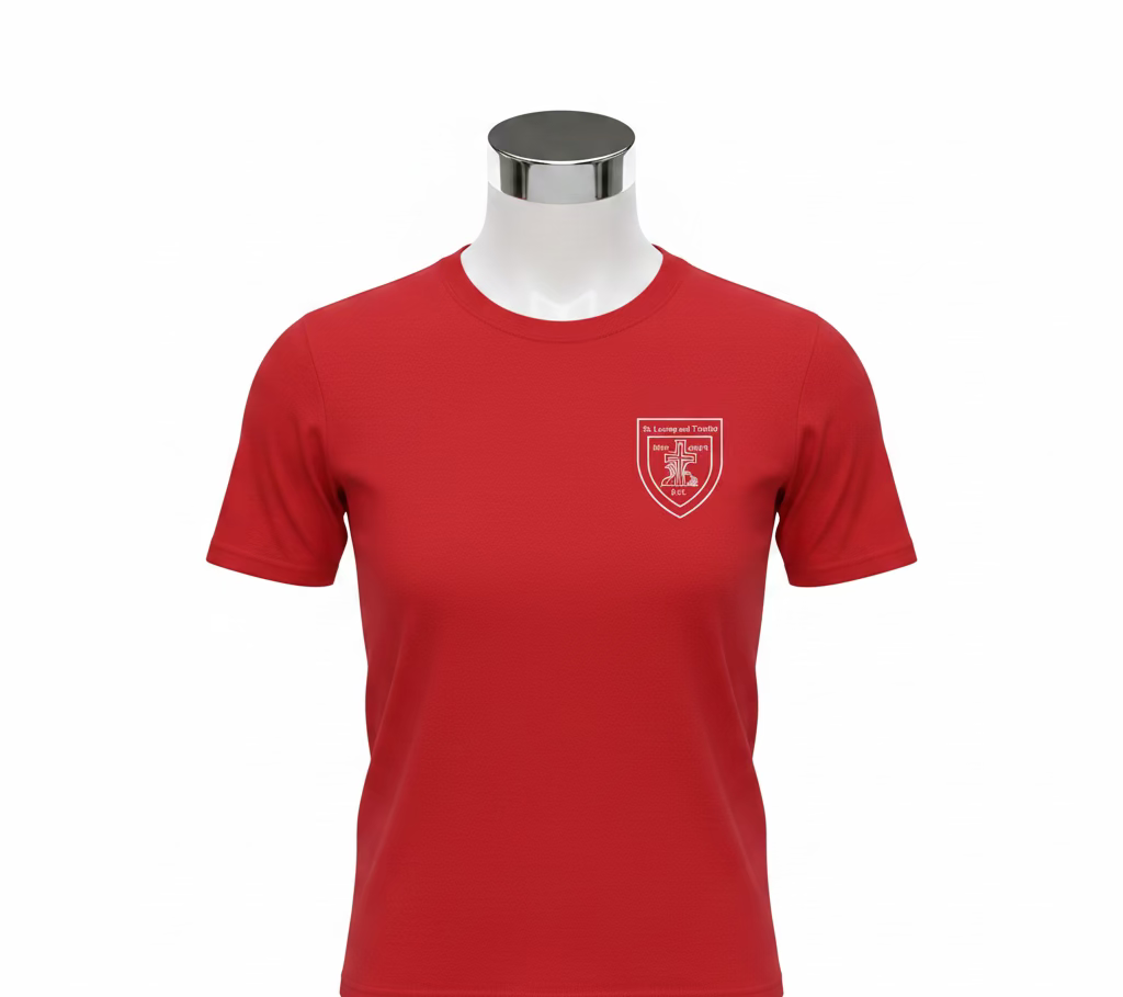 St Mary's Catholic Primary PE T-shirt RED