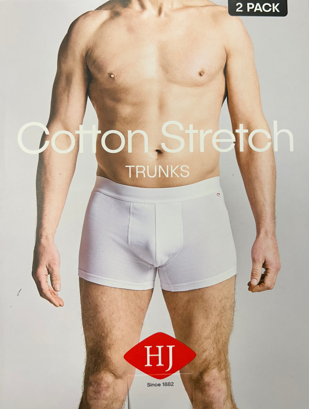 2 Pack Cotton Stretch Trunks