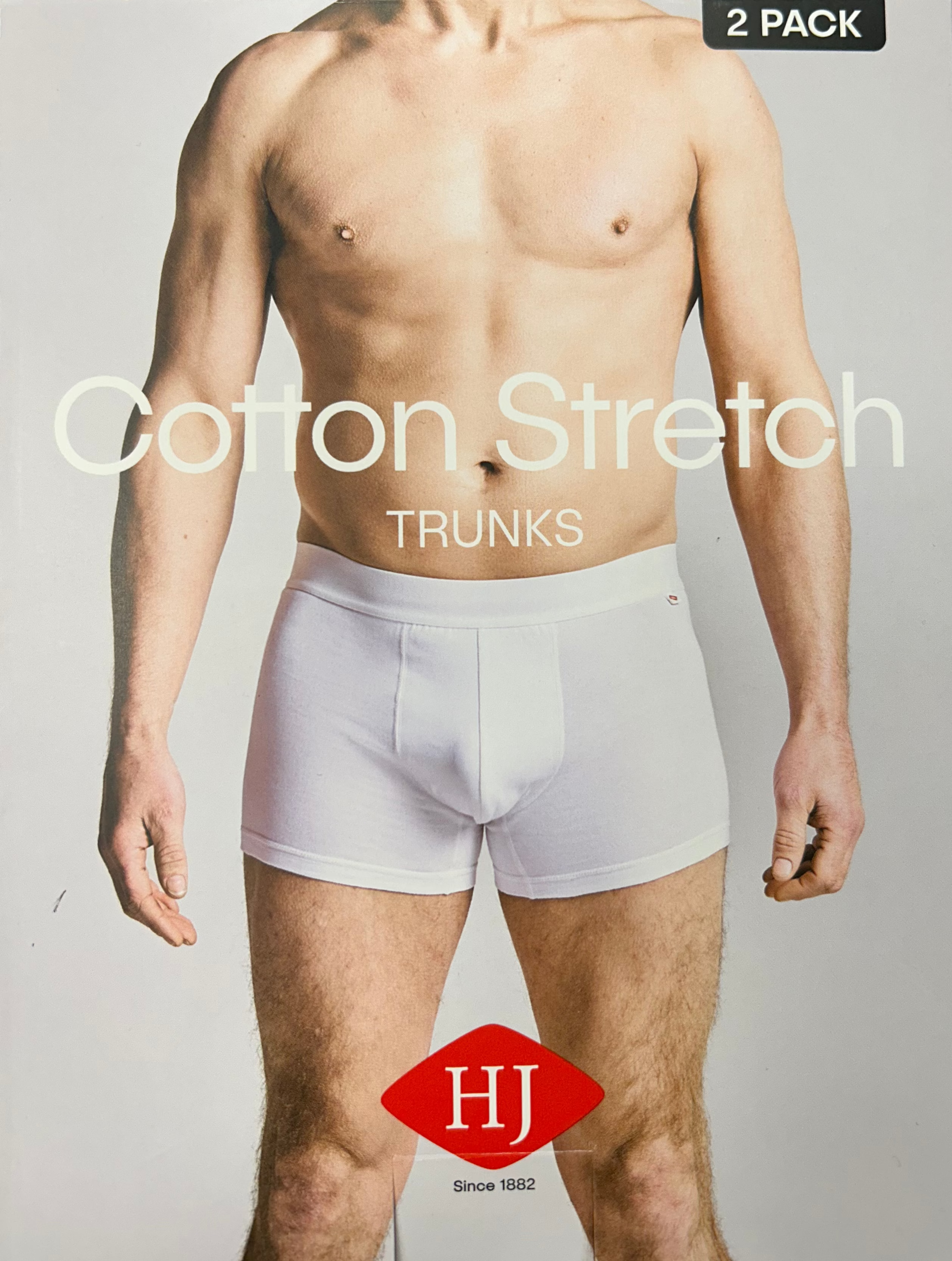 2 Pack Cotton Stretch Trunks