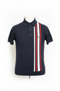 Gabicci Vintage short sleeve stripe knit polo