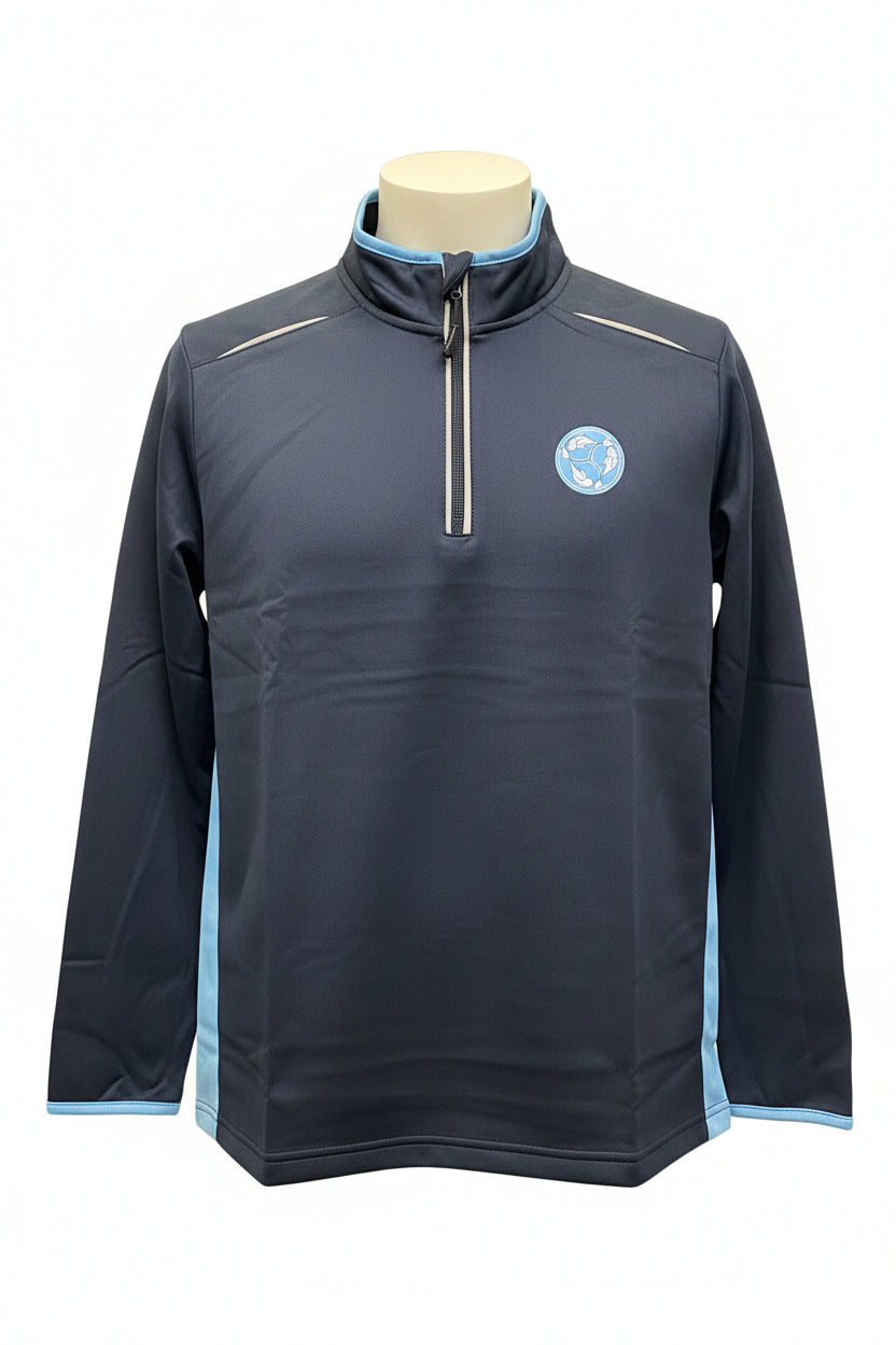 The Swanage School 1/4 Zip PE Top