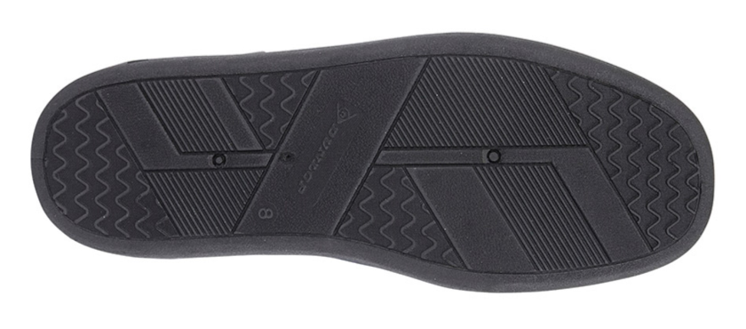 Navy & Grey Velour Memory Foam Slippers