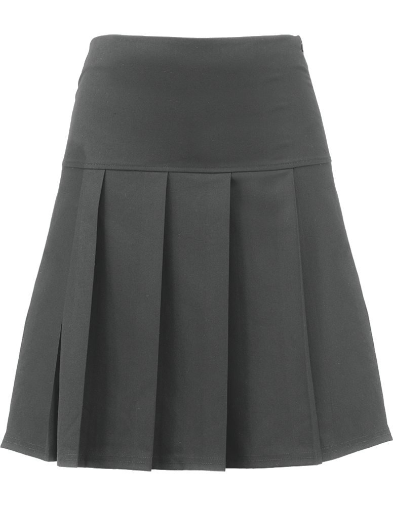 Lytchett grey Pleated Skirt