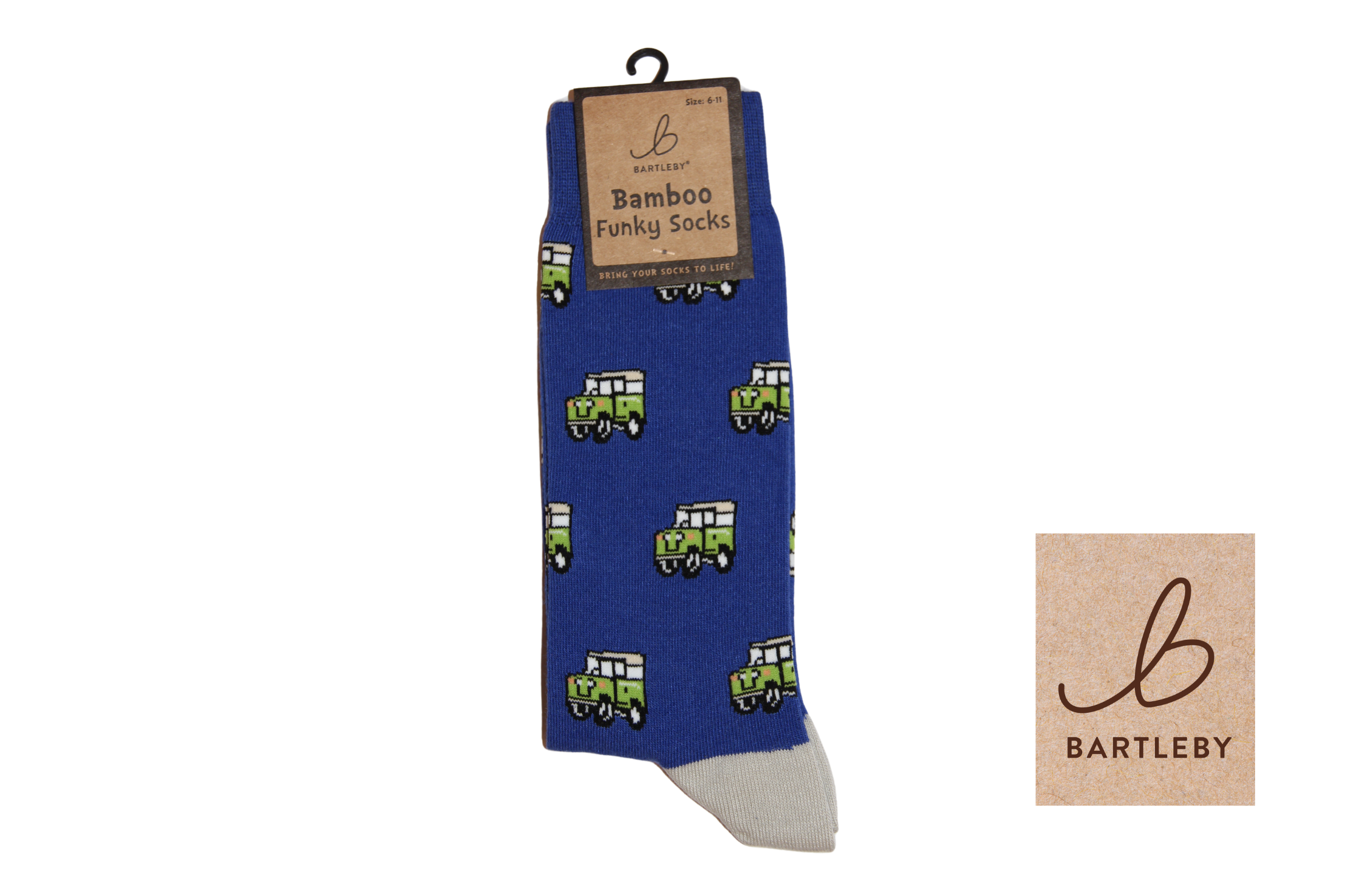 4x4 Vehicle Bamboo Socks